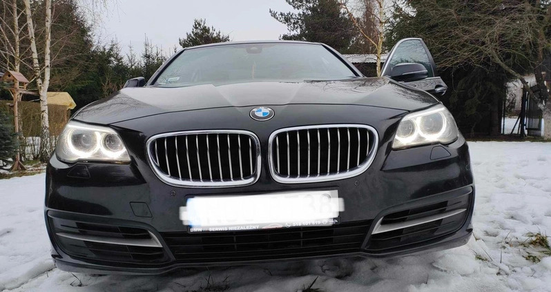 BMW Seria 5 cena 65000 przebieg: 202000, rok produkcji 2014 z Gniew małe 781